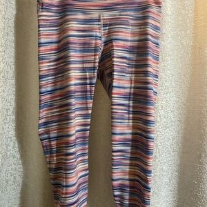 GAPFIT Colorful Striped Leggings